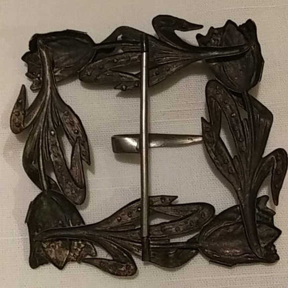 Vintage metal buckle - Picture 2 of 4